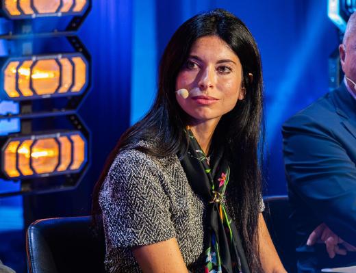 Anna Nicchio durante l’intervista