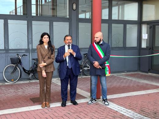 L’inaugurazione del Punto Prelievi di Pegognaga